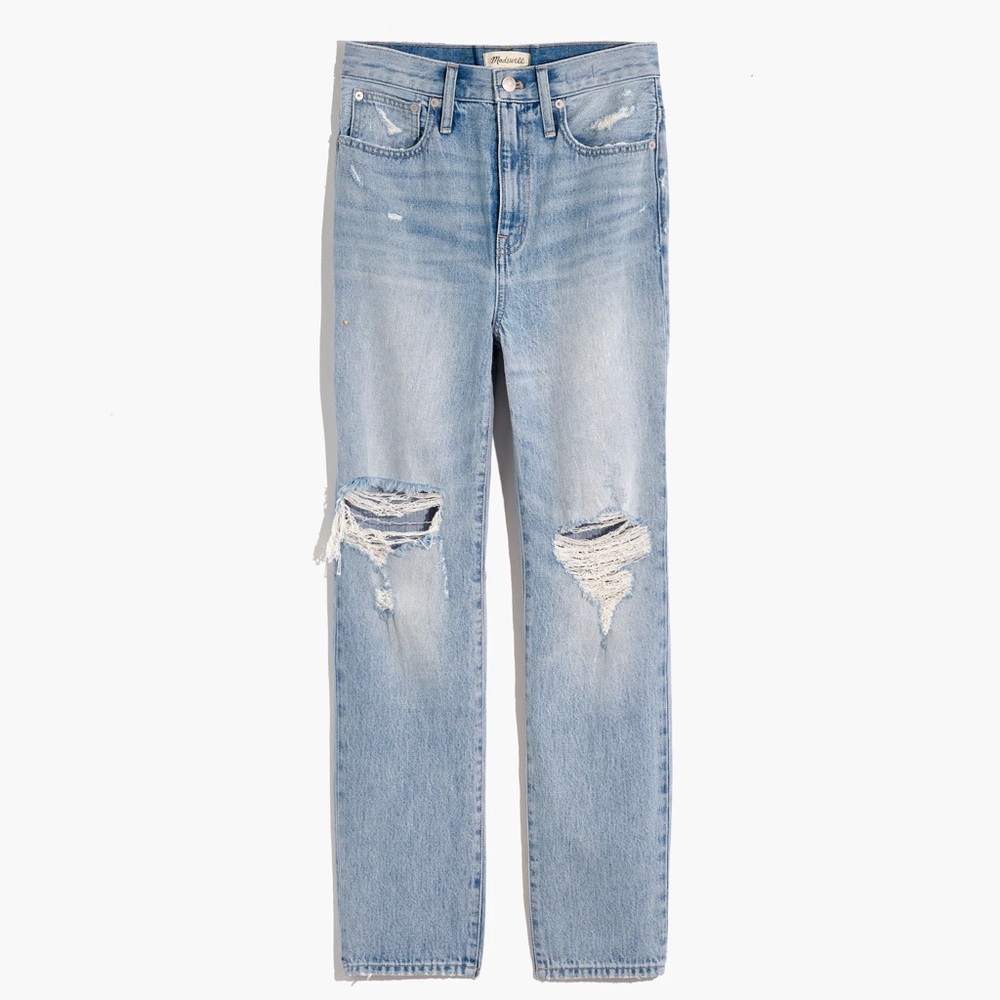 Madewell The Perfect Vintage Jean Calabria Wash Ripped Edition, Size 29